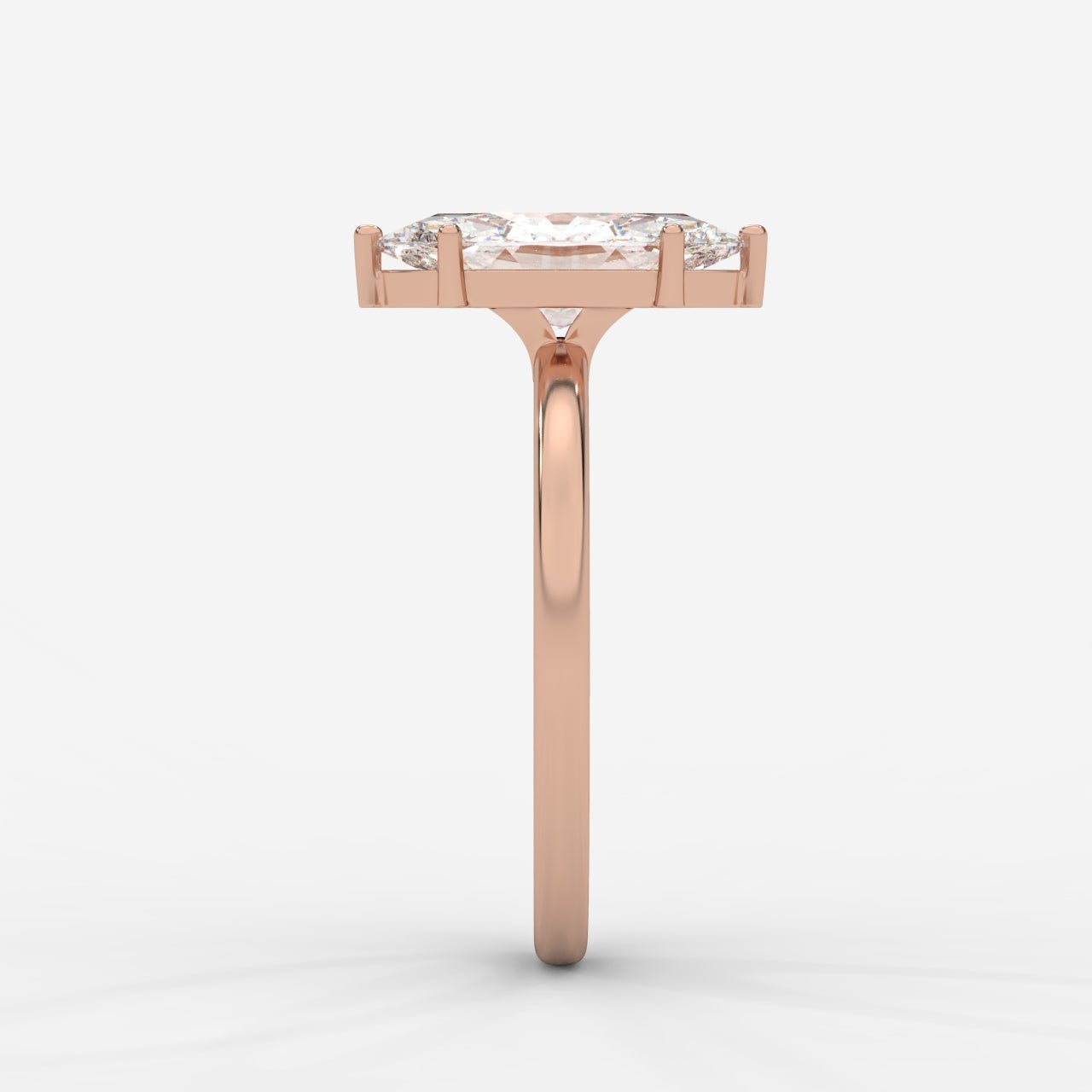 Aria Solitaire Ring - Marquise - AYKA JEWELS