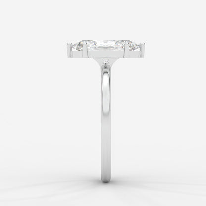 Aria Solitaire Ring - Marquise - AYKA JEWELS