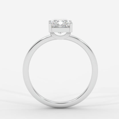Aria Solitaire Ring - Radiant - AYKA JEWELS