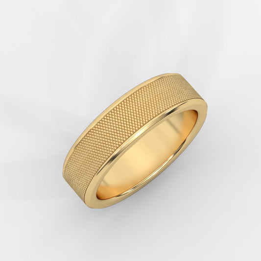 Atlas Textured Band - AYKA JEWELS