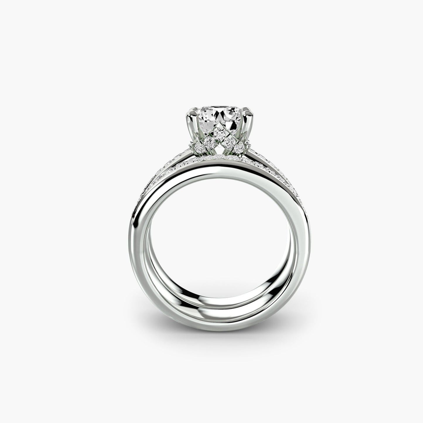 Baguette Channel Solitaire - AYKA JEWELS
