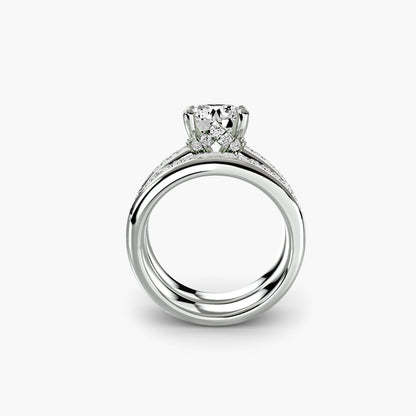 Baguette Channel Solitaire - AYKA JEWELS