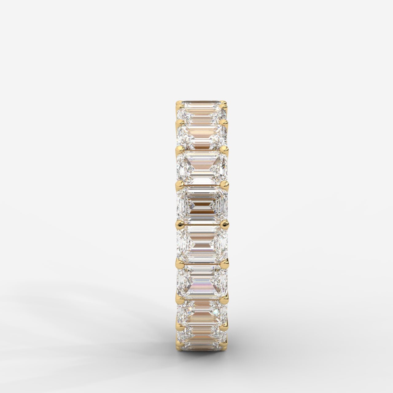 Casey Eternity Band - Emerald - AYKA JEWELS