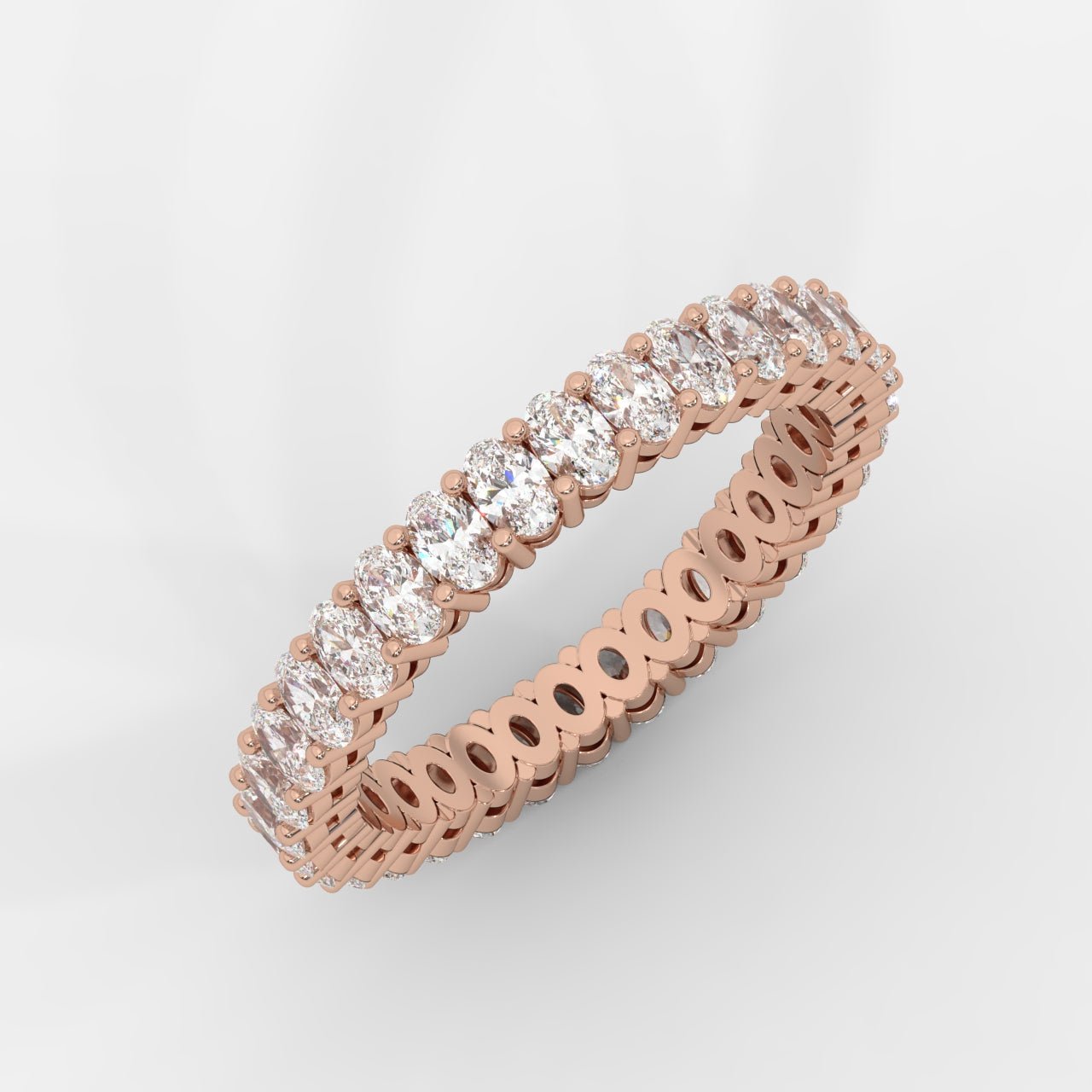 Casey Eternity Band - Oval - AYKA JEWELS