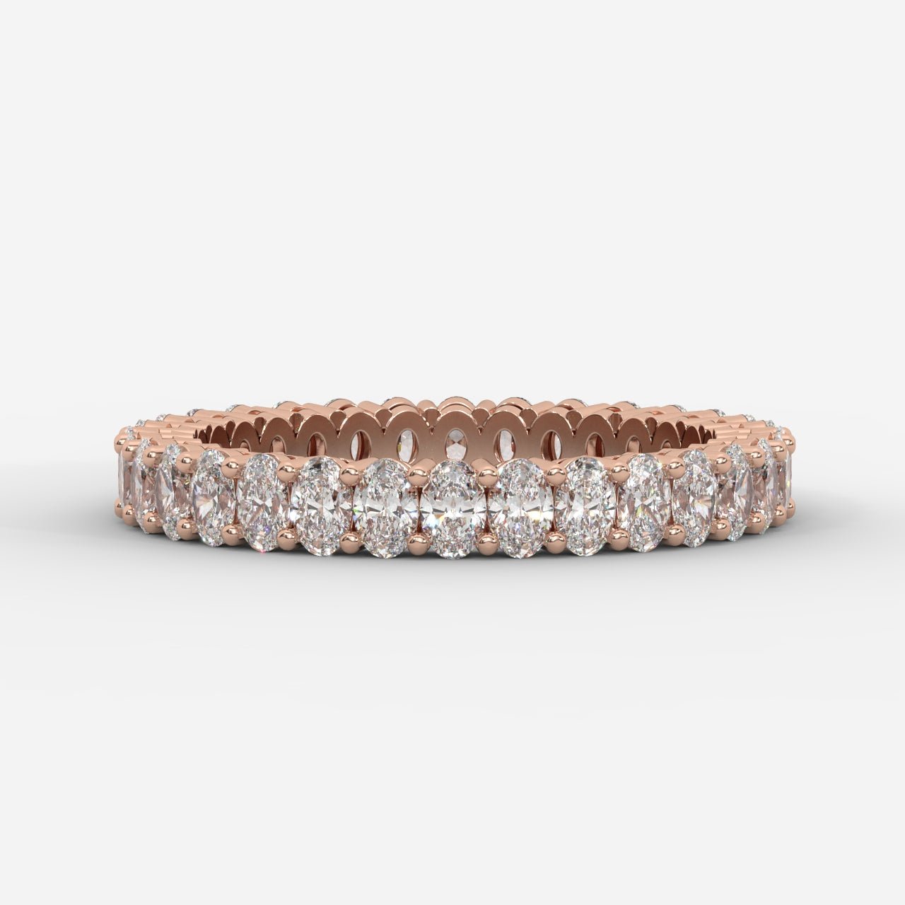 Casey Eternity Band - Oval - AYKA JEWELS