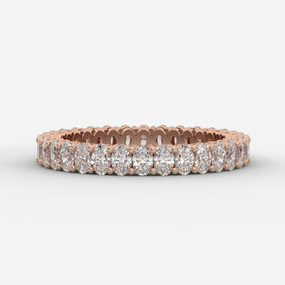Casey Eternity Band - Oval - AYKA JEWELS