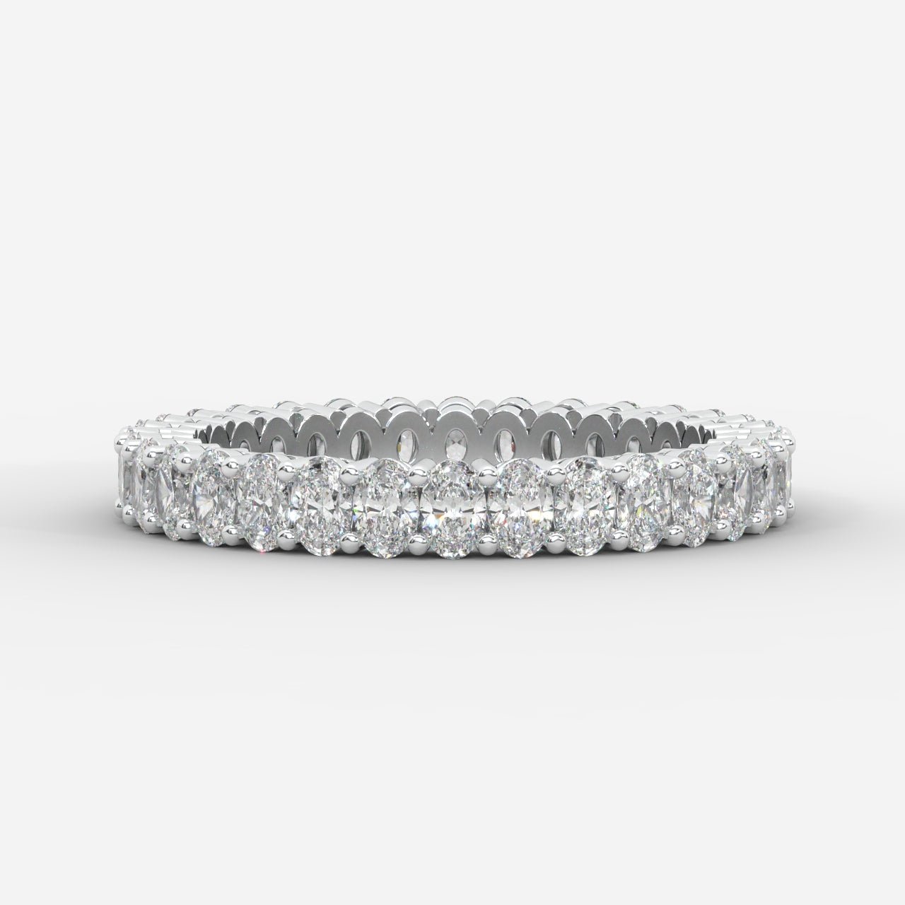 Casey Eternity Band - Oval - AYKA JEWELS