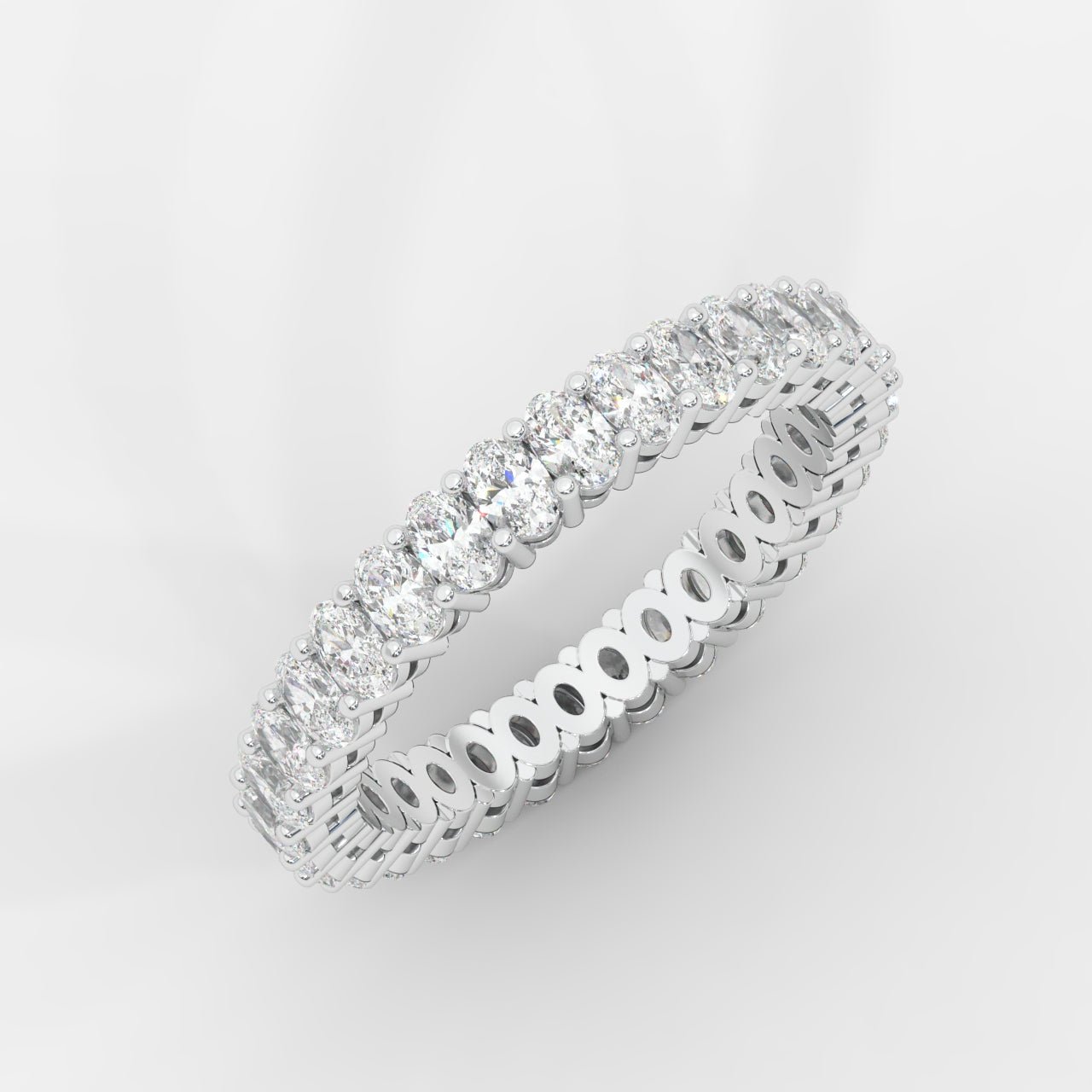Casey Eternity Band - Oval - AYKA JEWELS