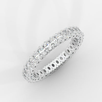 Casey Eternity Band - Oval - AYKA JEWELS