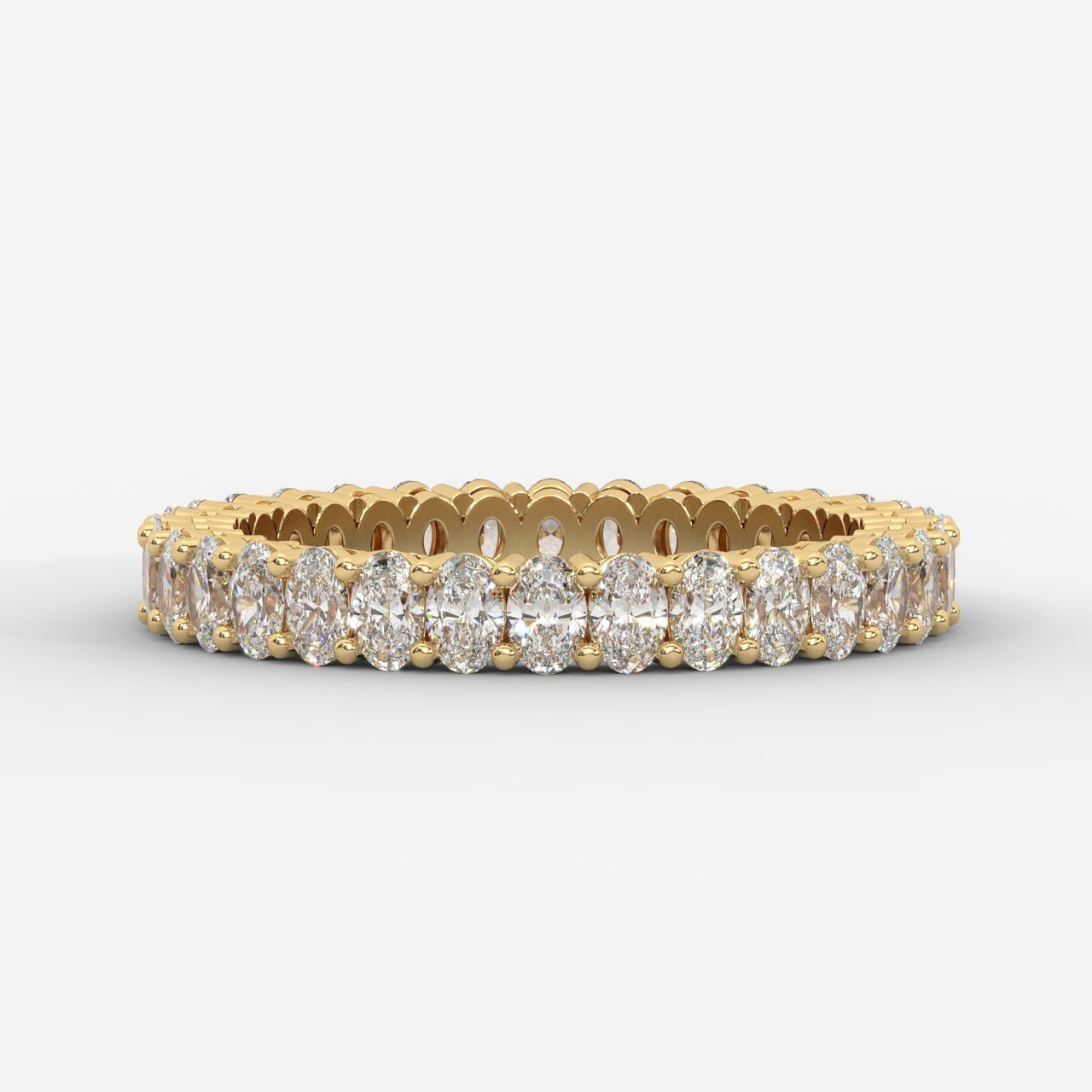 Casey Eternity Band - Oval - AYKA JEWELS