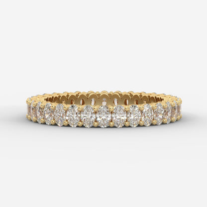 Casey Eternity Band - Oval - AYKA JEWELS