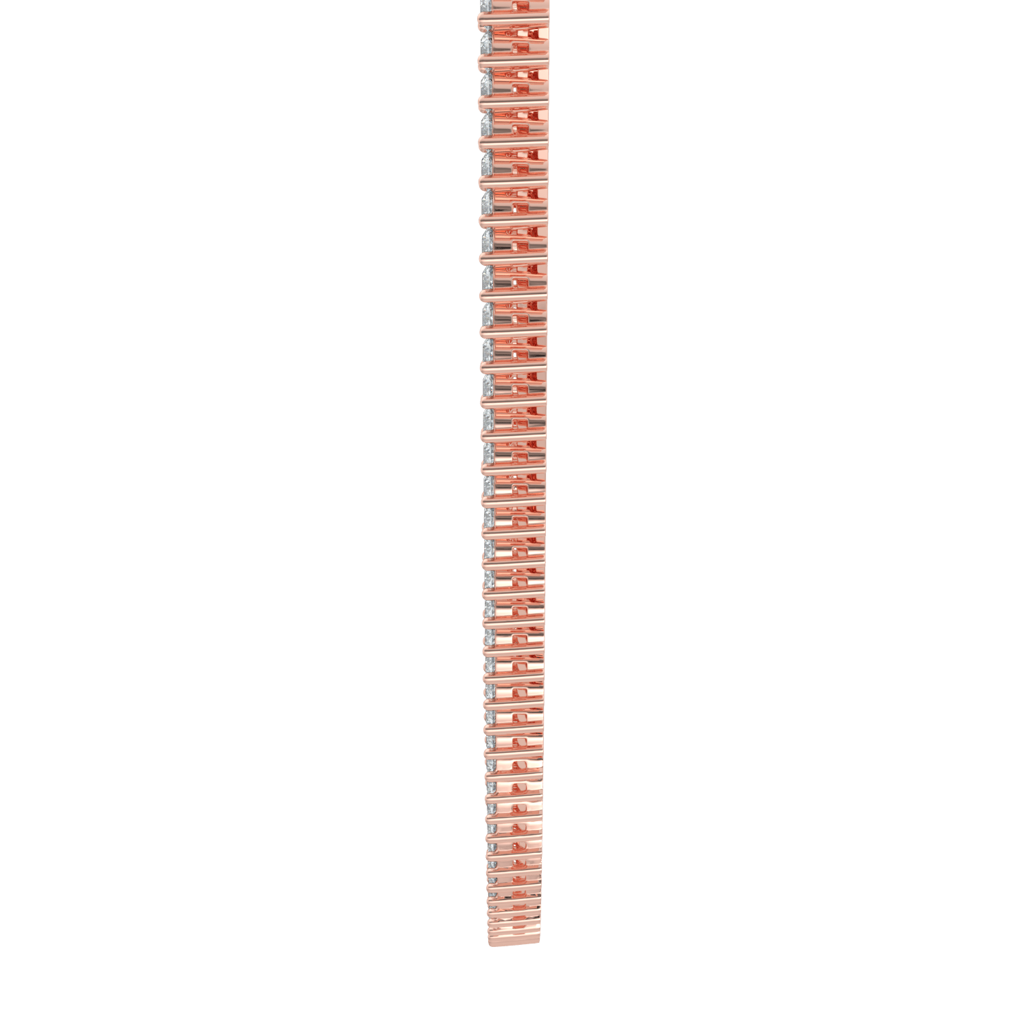 Ella Graduated Diamond Tennis Necklace - AYKA JEWELS