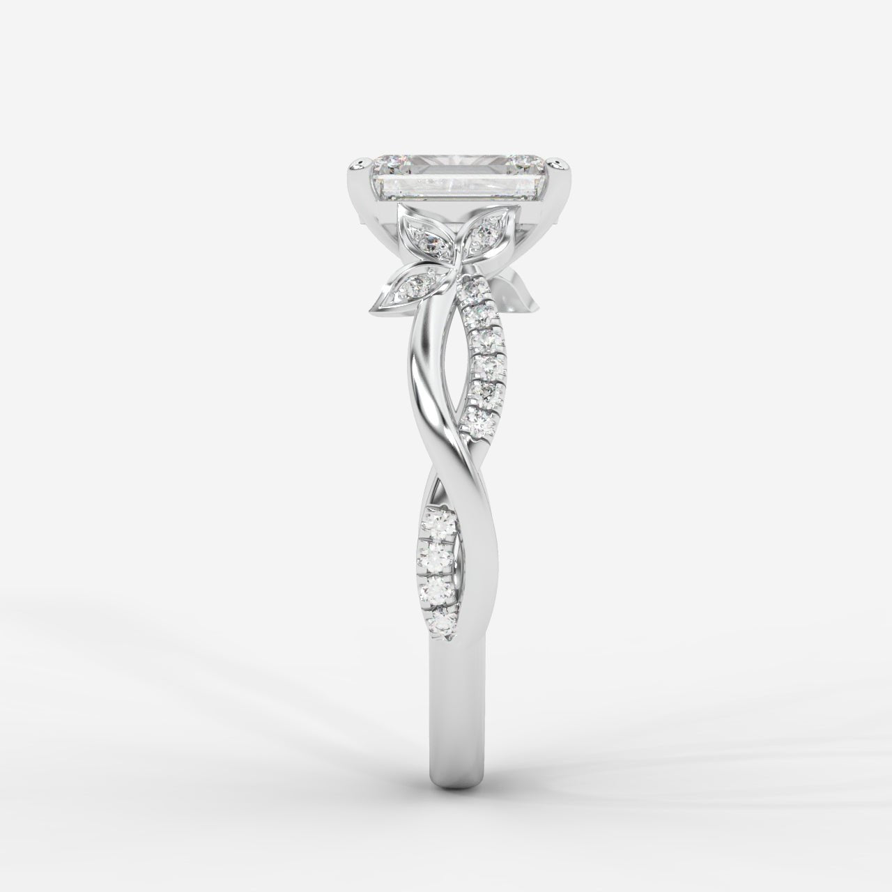 Ivy Vine Ring - Emerald - AYKA JEWELS