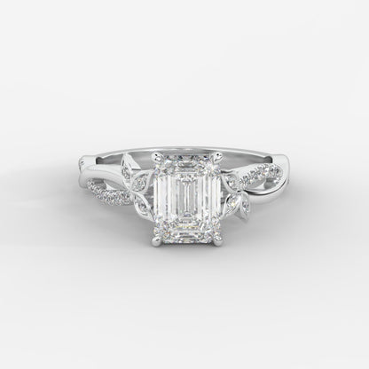 Ivy Vine Ring - Emerald - AYKA JEWELS