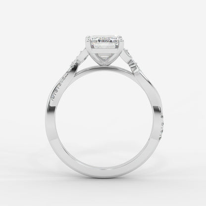 Ivy Vine Ring - Emerald - AYKA JEWELS