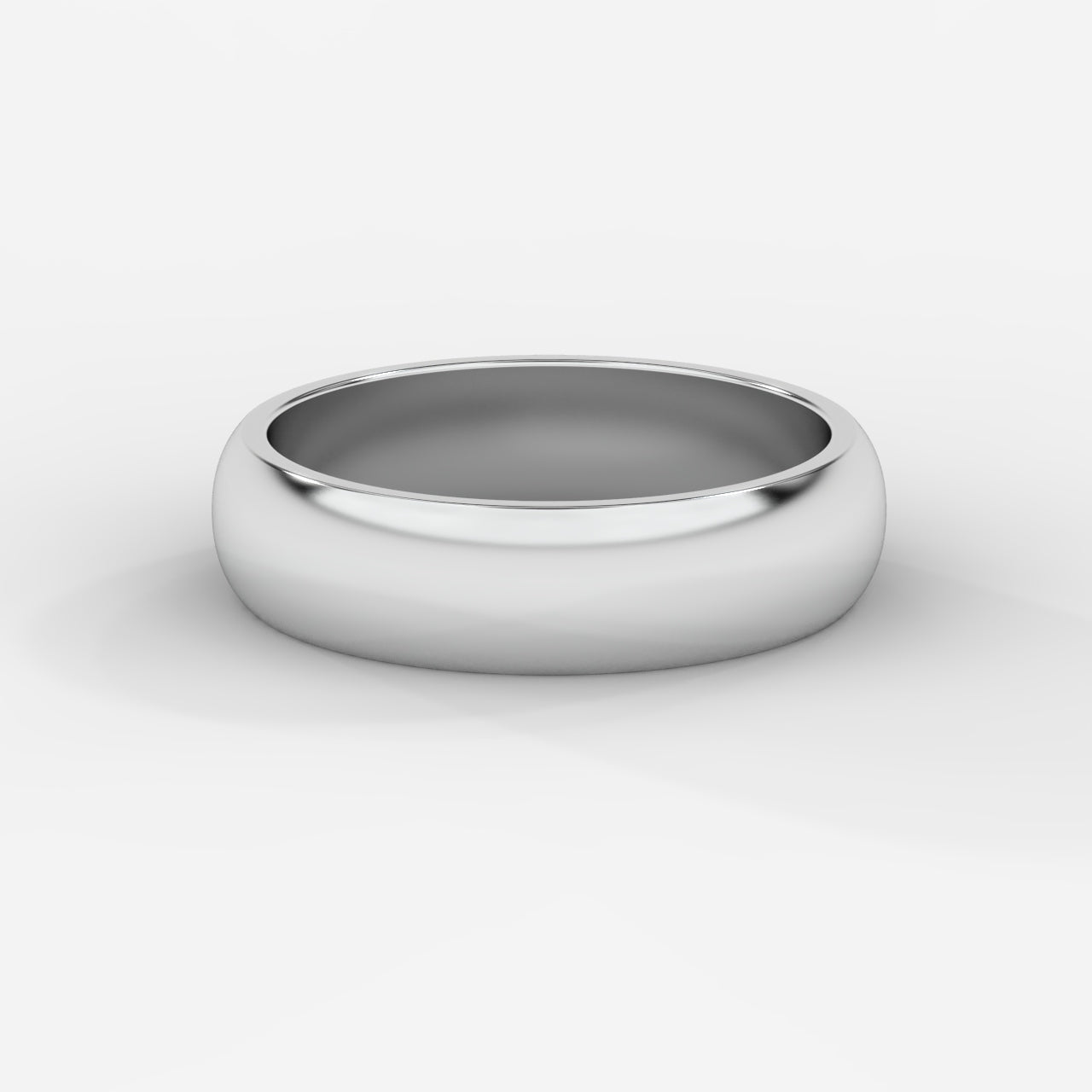 Luca Comfort Fit Dome Band - AYKA JEWELS