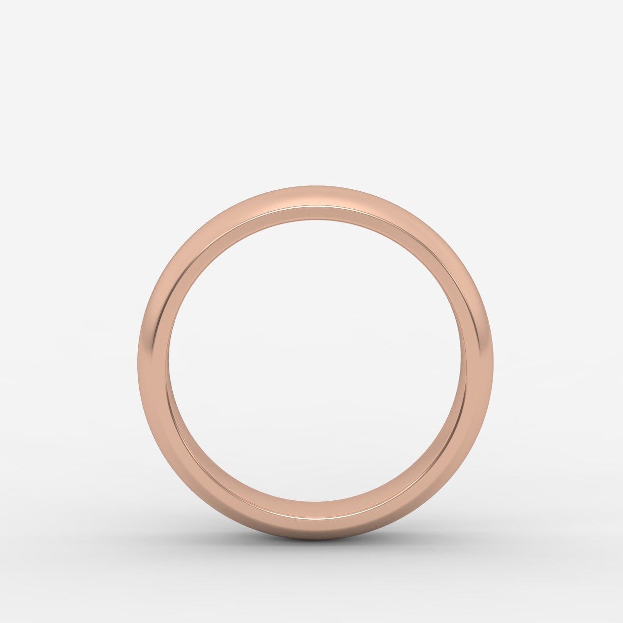 Luca Comfort Fit Dome Band - AYKA JEWELS