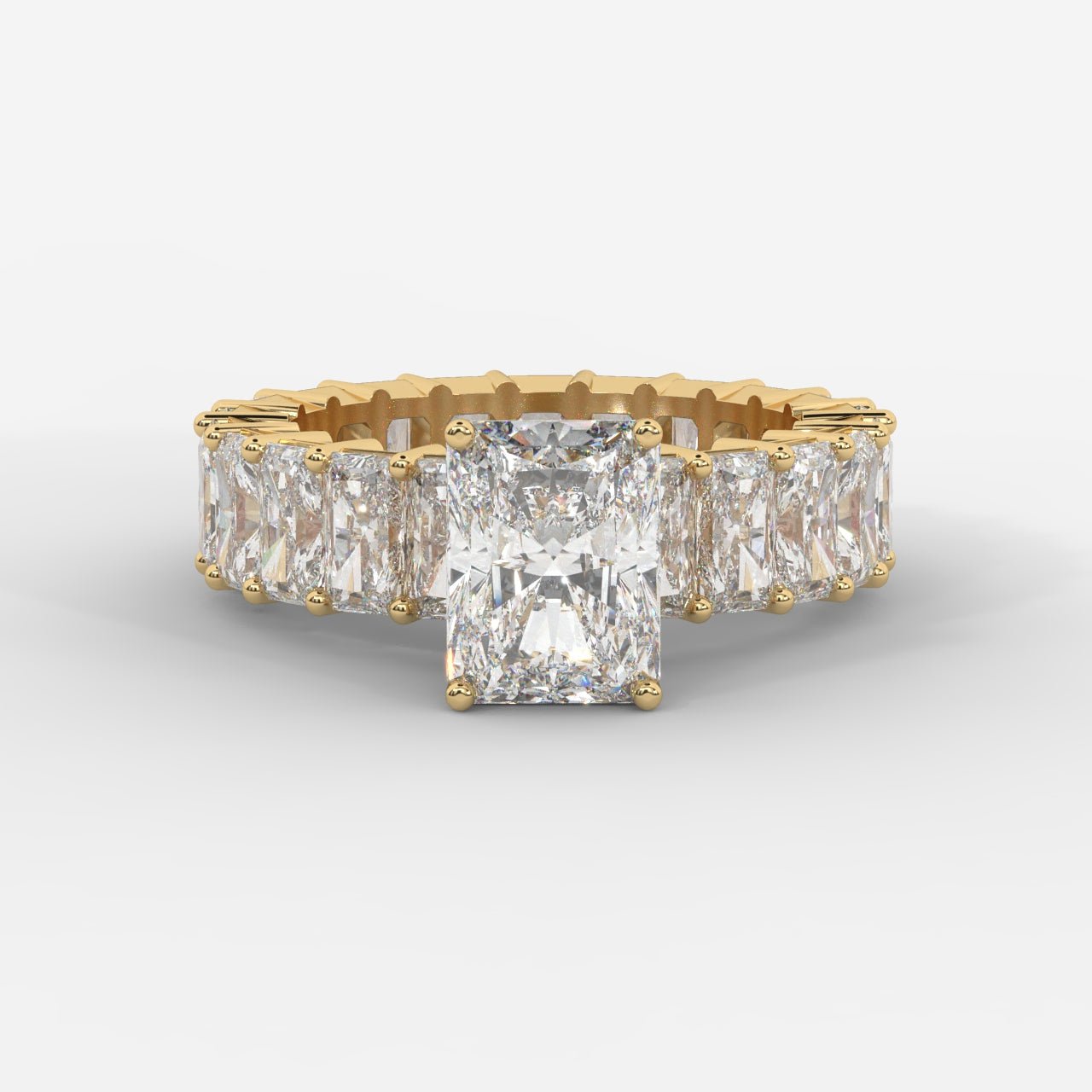 Luxe Eternity Ring - Radiant - AYKA JEWELS