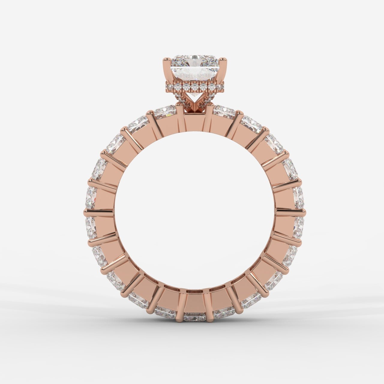 Luxe Eternity Ring - Radiant - AYKA JEWELS