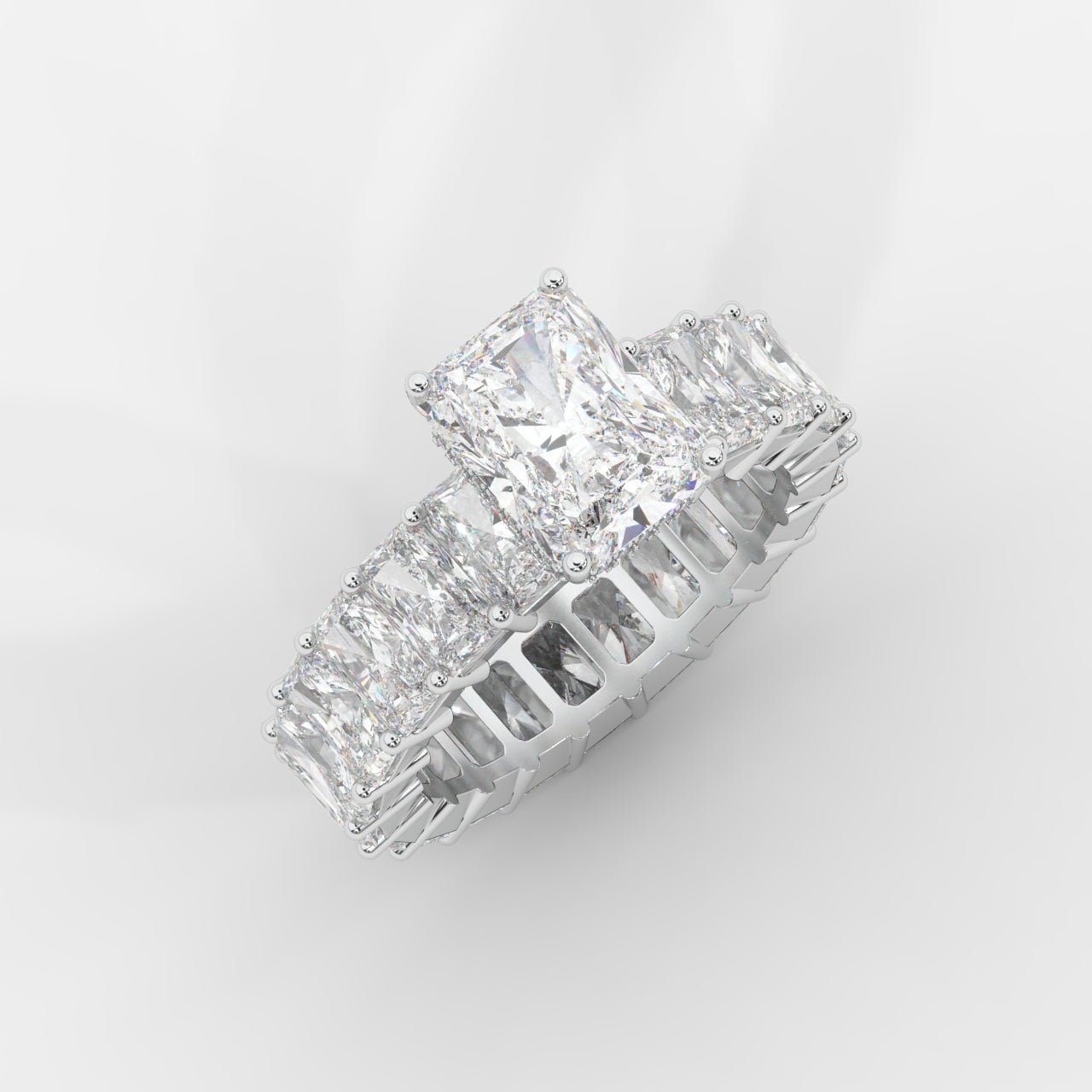 Luxe Eternity Ring - Radiant - AYKA JEWELS