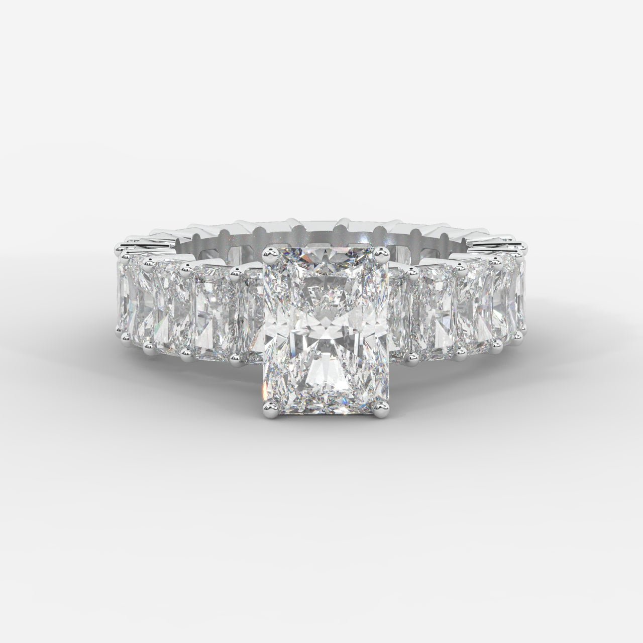 Luxe Eternity Ring - Radiant - AYKA JEWELS