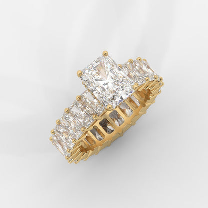 Luxe Eternity Ring - Radiant - AYKA JEWELS