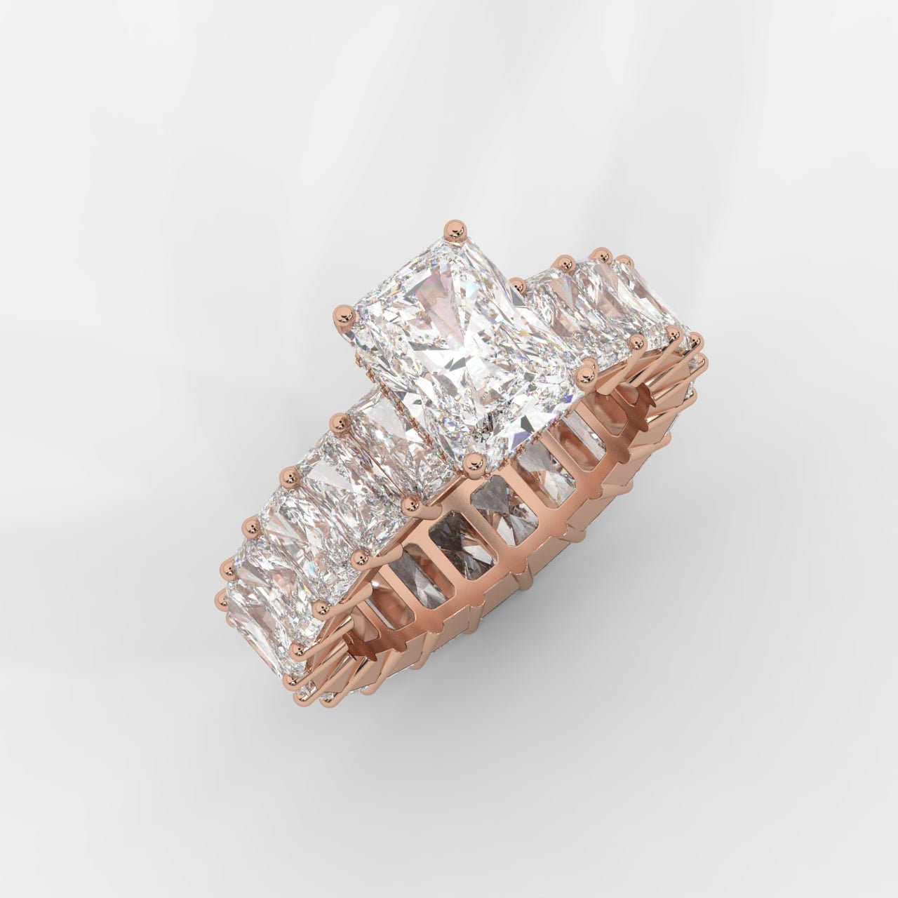 Luxe Eternity Ring - Radiant - AYKA JEWELS