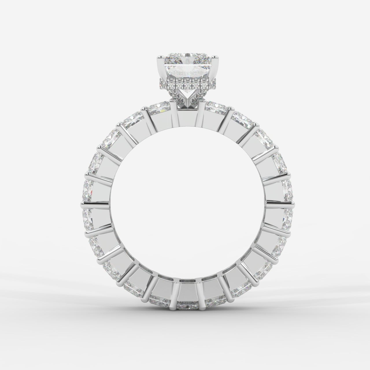 Luxe Eternity Ring - Radiant - AYKA JEWELS