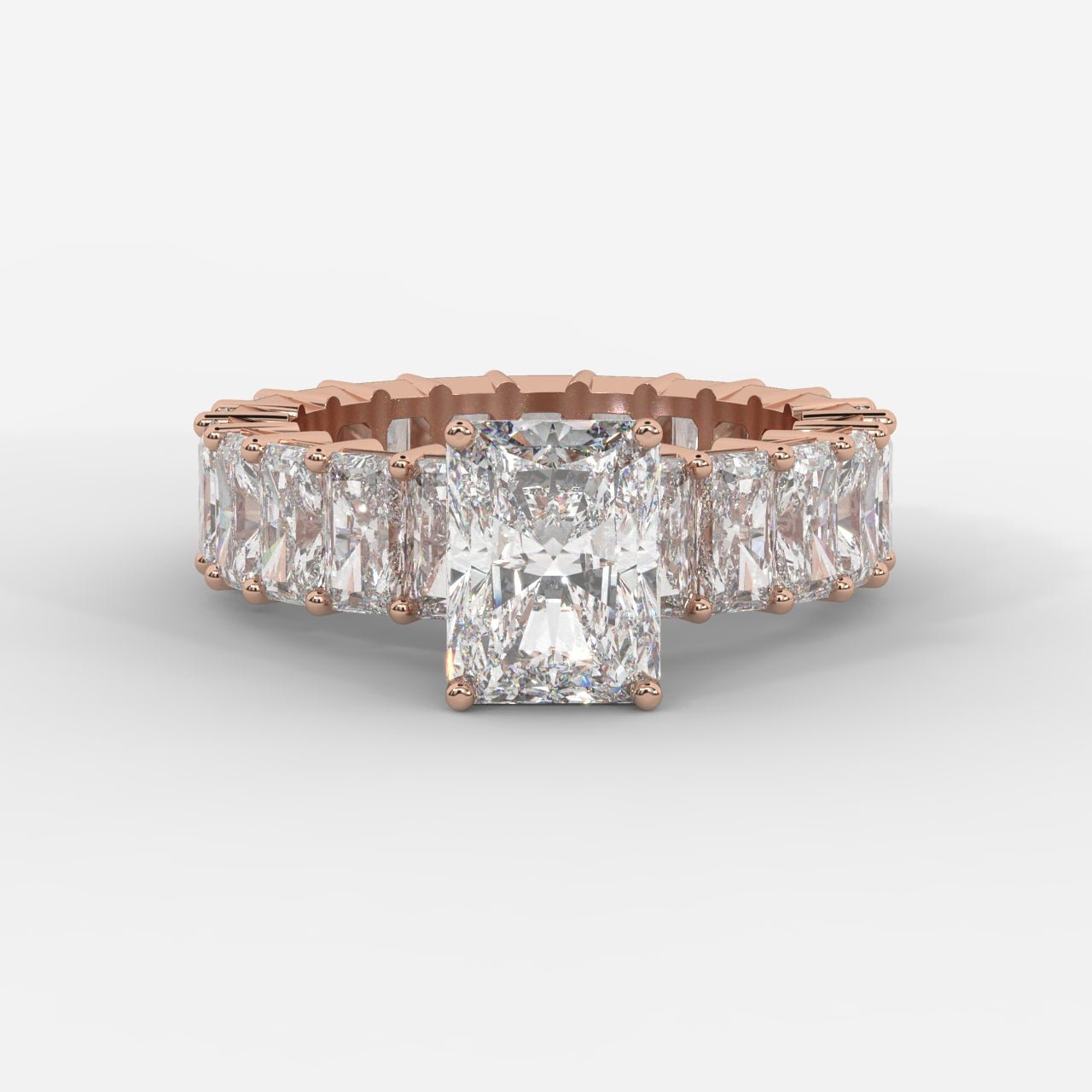 Luxe Eternity Ring - Radiant - AYKA JEWELS