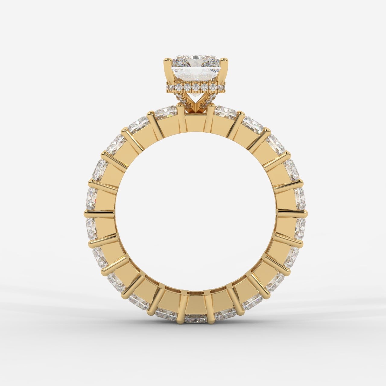 Luxe Eternity Ring - Radiant - AYKA JEWELS