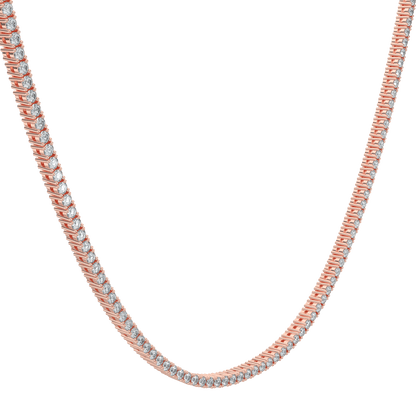 Margot Classic Diamond Tennis Necklace - AYKA JEWELS