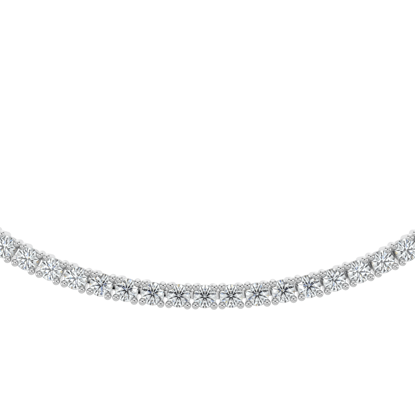 Margot Classic Diamond Tennis Necklace - AYKA JEWELS