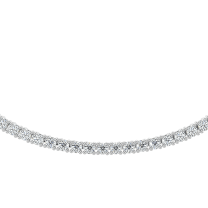 Margot Classic Diamond Tennis Necklace - AYKA JEWELS