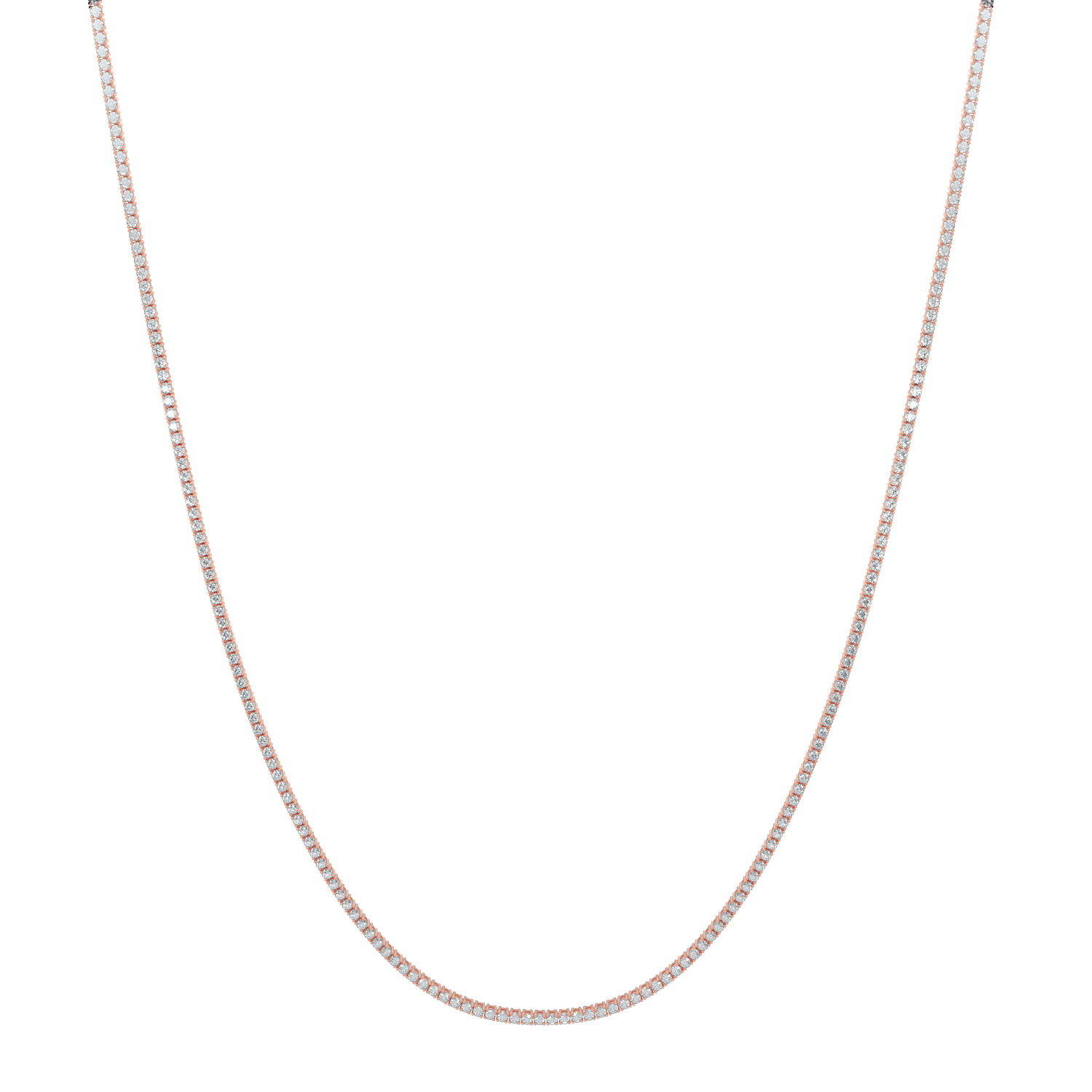 Margot Classic Diamond Tennis Necklace - AYKA JEWELS