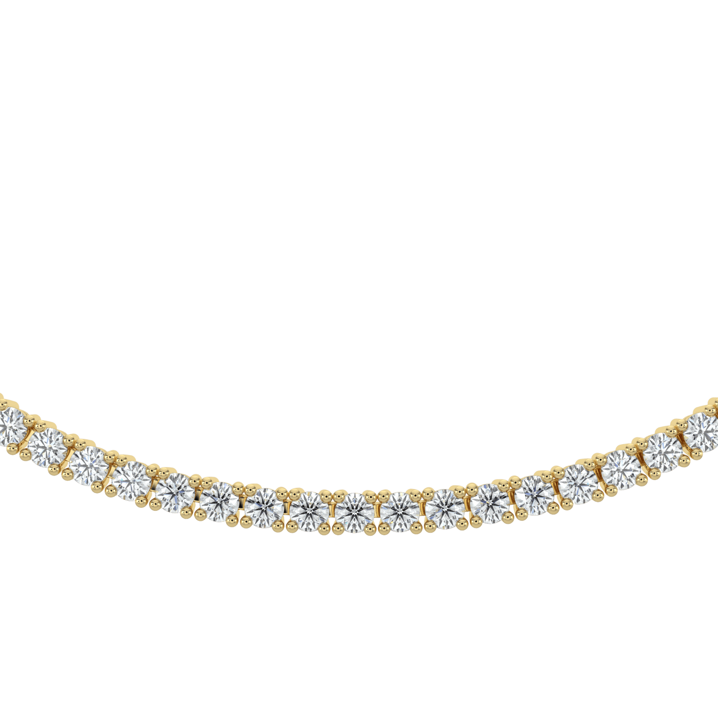 Margot Classic Diamond Tennis Necklace - AYKA JEWELS