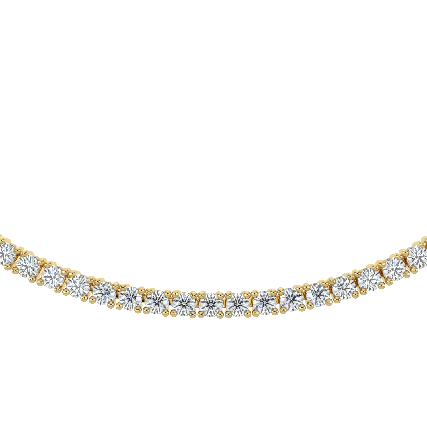 Margot Classic Diamond Tennis Necklace - AYKA JEWELS