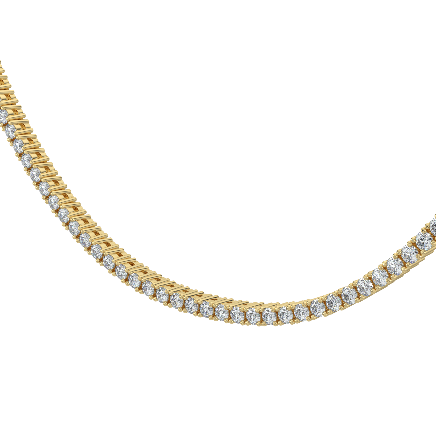 Margot Classic Diamond Tennis Necklace - AYKA JEWELS