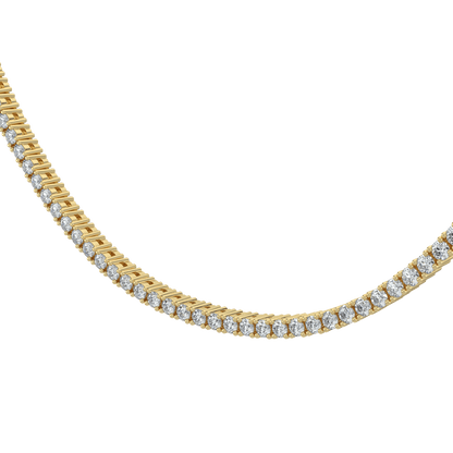 Margot Classic Diamond Tennis Necklace - AYKA JEWELS