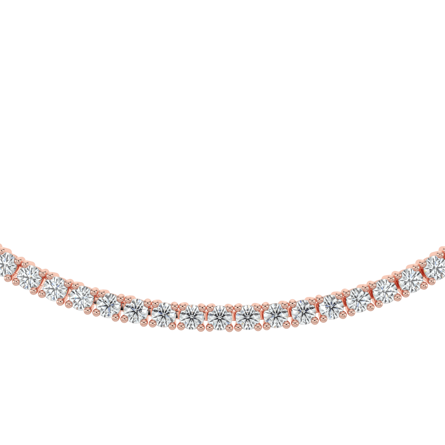 Margot Classic Diamond Tennis Necklace - AYKA JEWELS