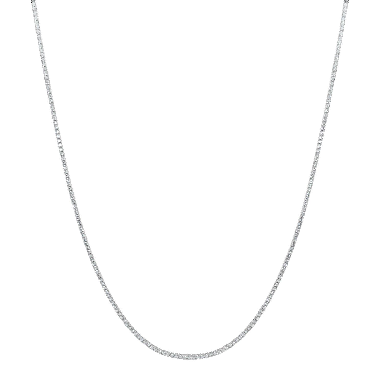 Margot Classic Diamond Tennis Necklace - AYKA JEWELS