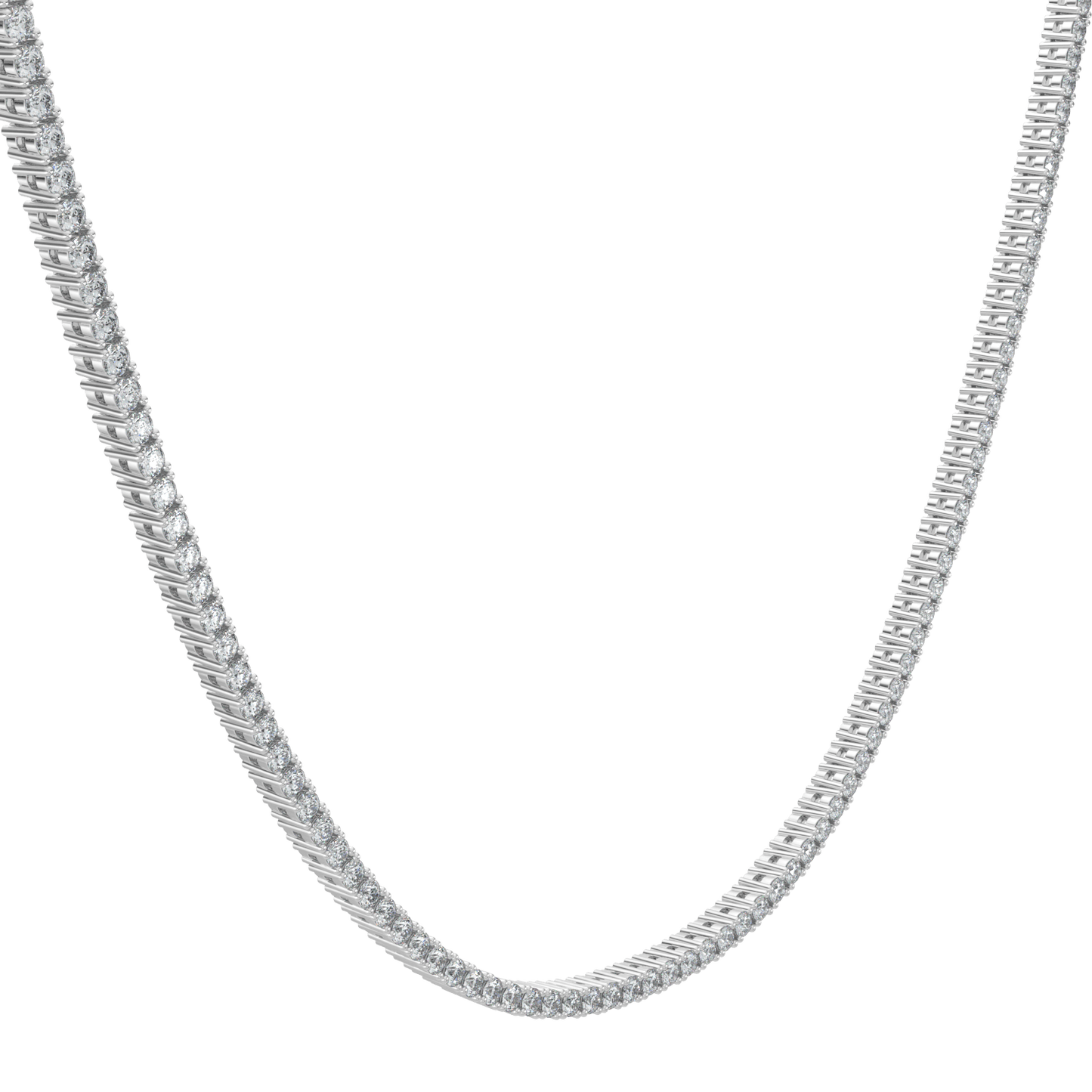 Margot Classic Diamond Tennis Necklace - AYKA JEWELS