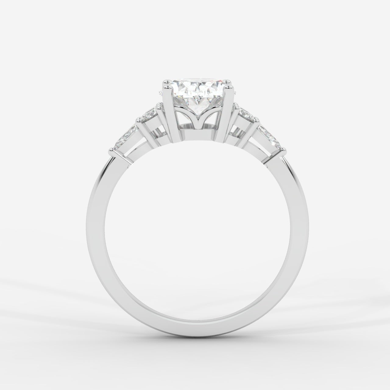 Olivia Cluster Ring - Oval - AYKA JEWELS