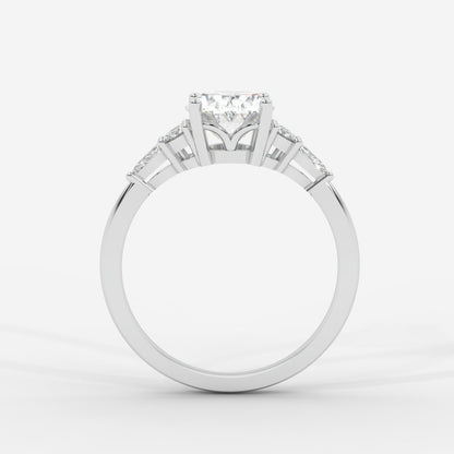 Olivia Cluster Ring - Oval - AYKA JEWELS