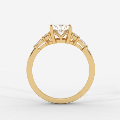 Olivia Cluster Ring - Oval - AYKA JEWELS