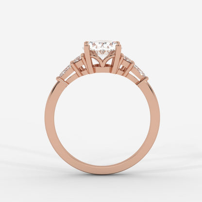 Olivia Cluster Ring - Oval - AYKA JEWELS