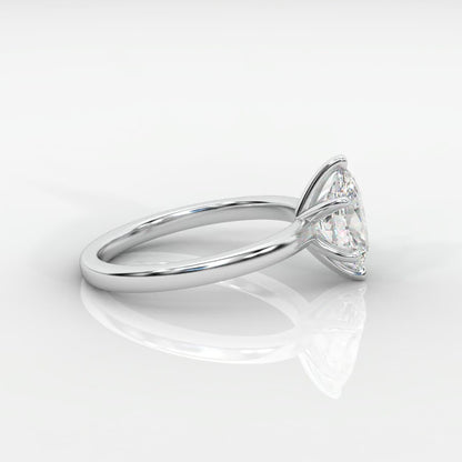 Lara Classic Six Prong Solitaire Ring - Oval