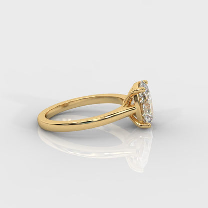 Vivienne Solitaire Ring - Oval