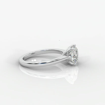 Vivienne Solitaire Ring - Round