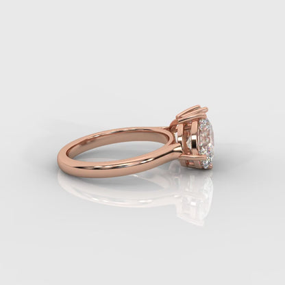 Sage Toi et Moi Ring - Oval & Pear