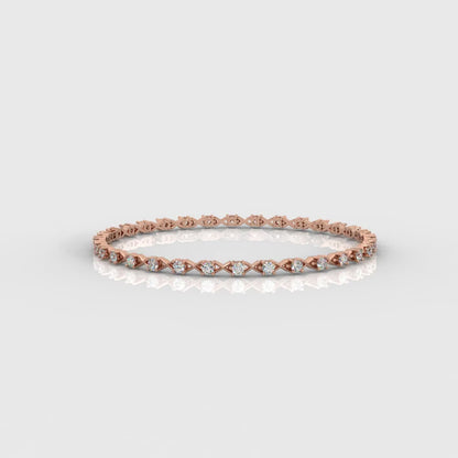 XO Tennis Bracelet - Round